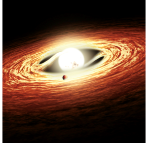 Découverte d'une planète naissante en orbite proche autour d'une étoile jeune