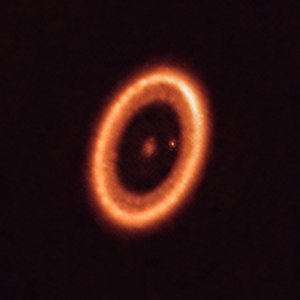 Astronomers make first clear detection of a moon-forming disc around an exoplanet