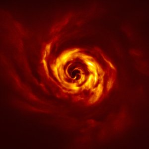 Le télescope de l'ESO observe les signes de la naissance d'une planète